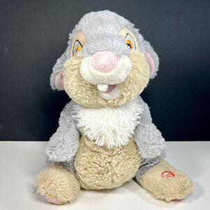 2010 Hallmark Disney‎ Bambi Thumpin' Thumper 10" Talking Plush Stuffed Animal
